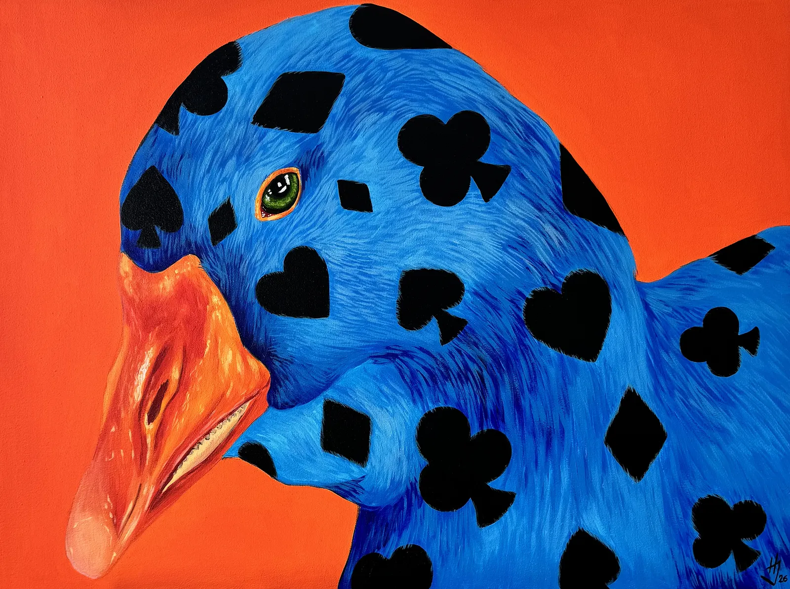 Image of Choice by Ivanka Nechyporyk, size: 60x80cm, made of Acrylic on canvas, Painting medium, from Kyiv, priced at $900