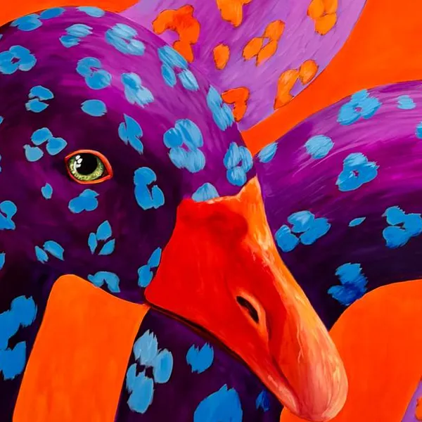 Image of Intertwining by Ivanka Nechyporyk, size: 100x200 cm, made of Acrylic on canvas, Painting medium, from Kyiv, priced at $4000