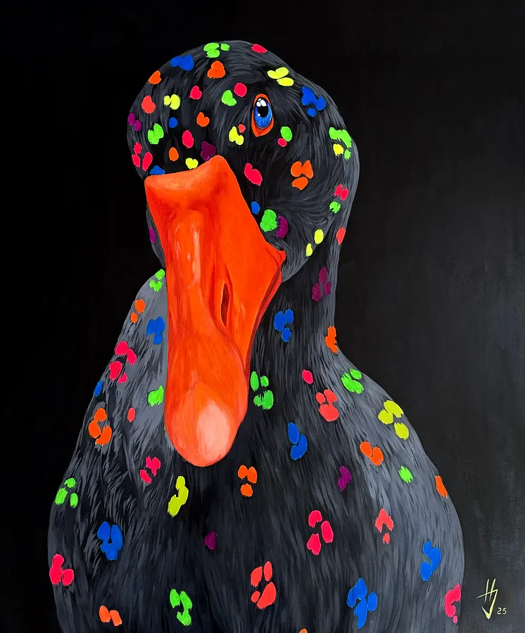 Image of Light in the darkness by Ivanka Nechyporyk, size: 145x125cm, made of Acrylic on canvas, Painting medium, from Kyiv, priced at $3600