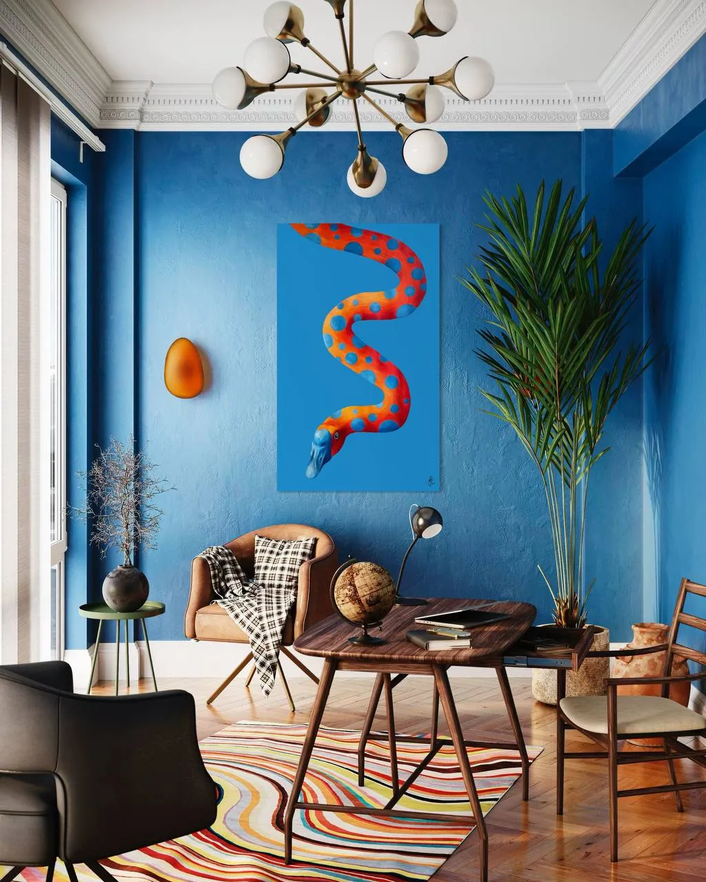 Image of Untitled by Ivanka Nechyporyk, size: 150x91 cm, made of Acrylic on canvas, Painting medium, from Kyiv, priced at $3400 Photo 3 of 3.